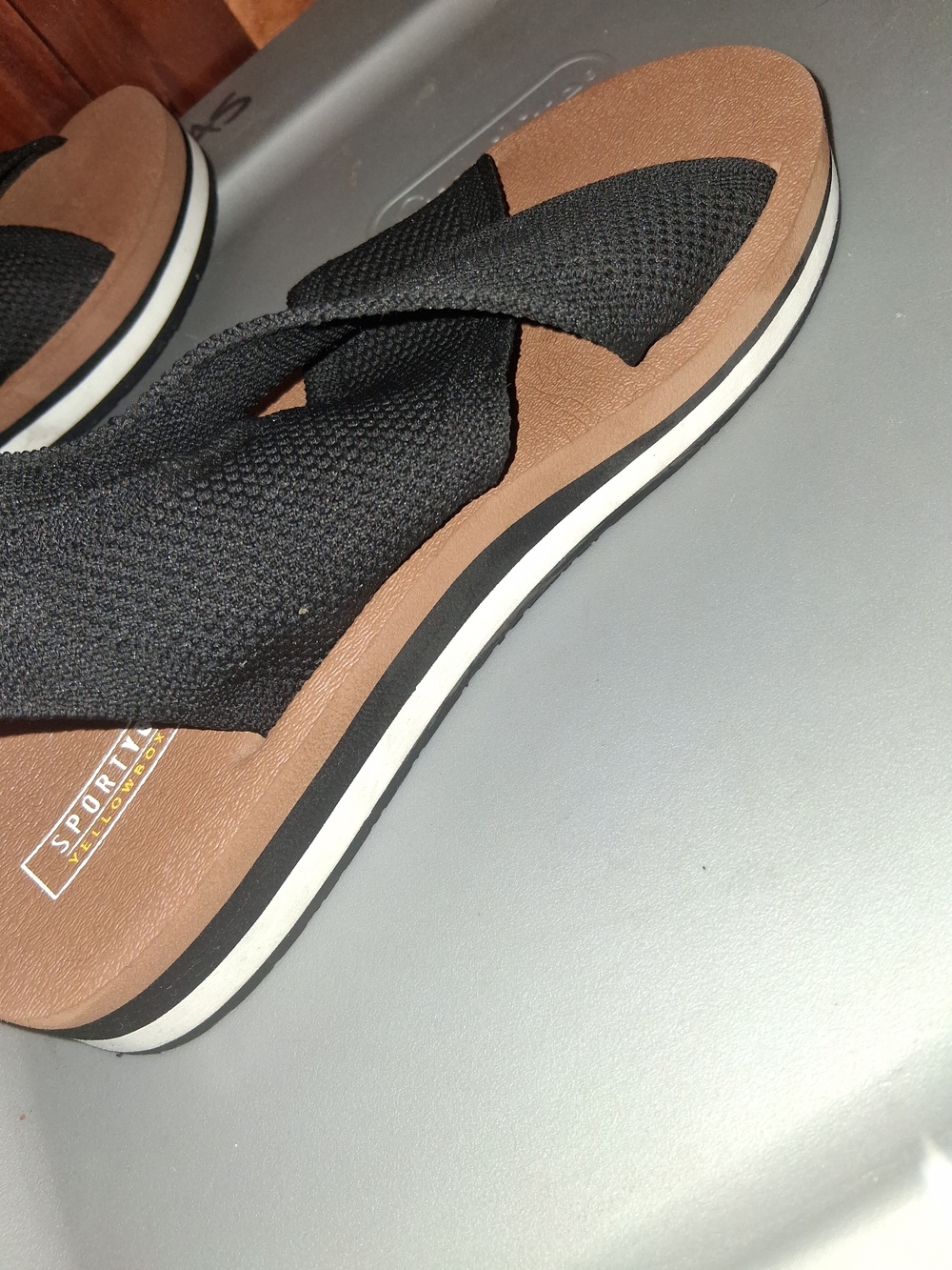 YellowBox Sporty B Miranda Sling Back Sandals - Picture 10 of 12